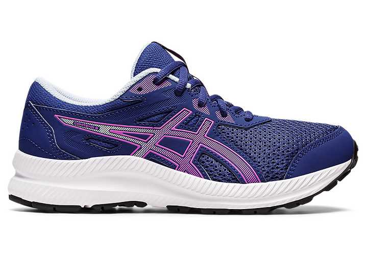 Asics CONTEND 8 Otroški Tekaški Čevlji Modre Vijolične | Slovenija-5914063