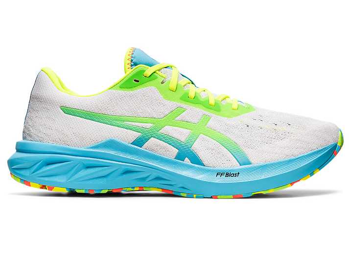 Asics DYNABLAST 2 Moški Tekaški Čevlji Bele Zelene | Slovenija-3864207