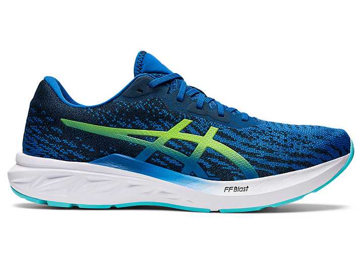 Asics DYNABLAST 2 Moški Tekaški Čevlji Modre Zelene | Slovenija-1785490