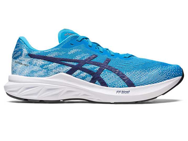 Asics DYNABLAST 3 Moški Tekaški Čevlji Modre Indigo Modre | Slovenija-5768320