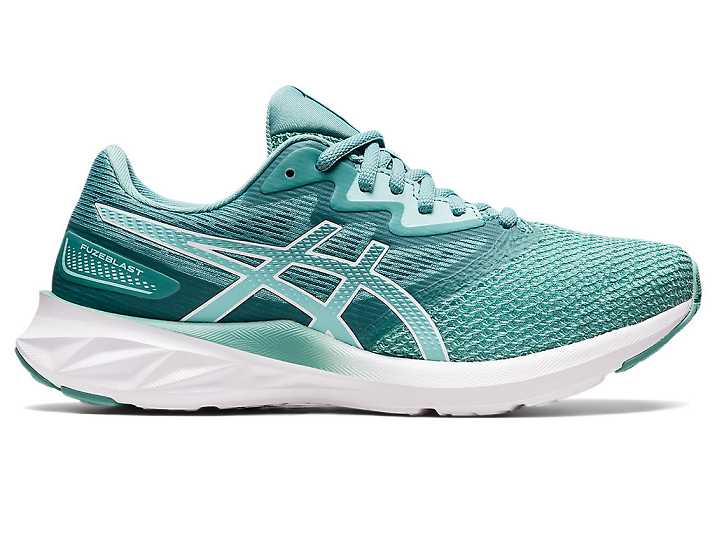 Asics FUZEBLAST Ženske Tekaški Čevlji Zelene Bele | Slovenija-8016573