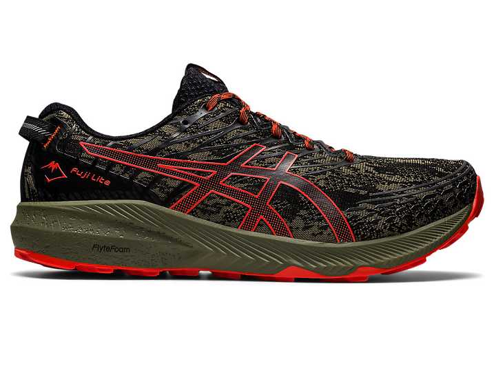 Asics Fuji Lite 3 Moški Tekaški Čevlji Zelene Roza | Slovenija-9841675