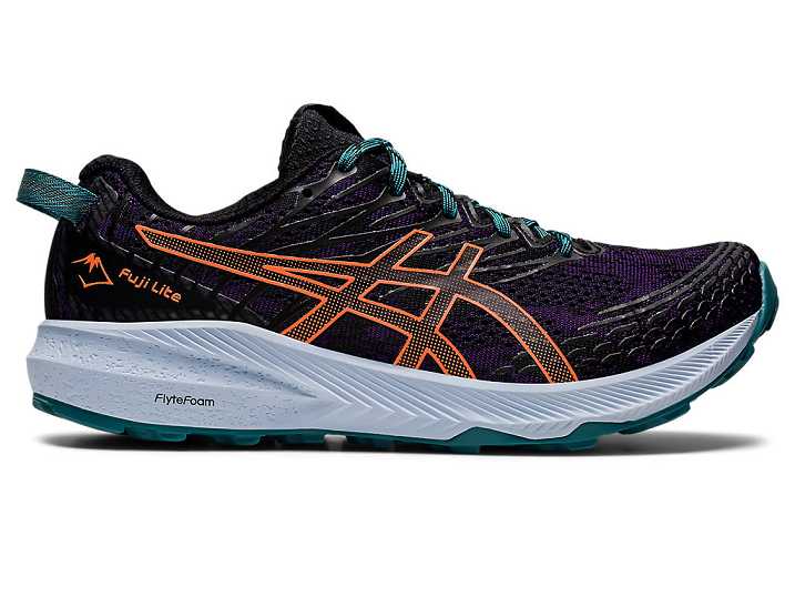 Asics Fuji Lite 3 Ženske Tekaški Čevlji Temno Vijolične Oranžne | Slovenija-4187360