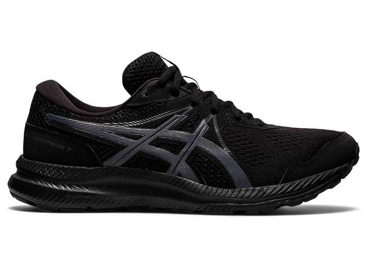 Asics GEL-CONTEND 7 Moški Pohodni Čevlji Črne Sive | Slovenija-2301467