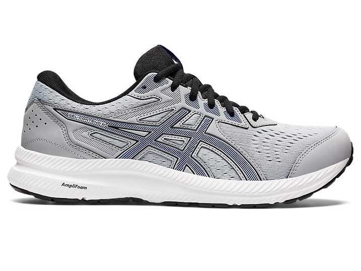 Asics GEL-CONTEND 8 EXTRA WIDE Moški Tekaški Čevlji Sive Modre | Slovenija-6938054