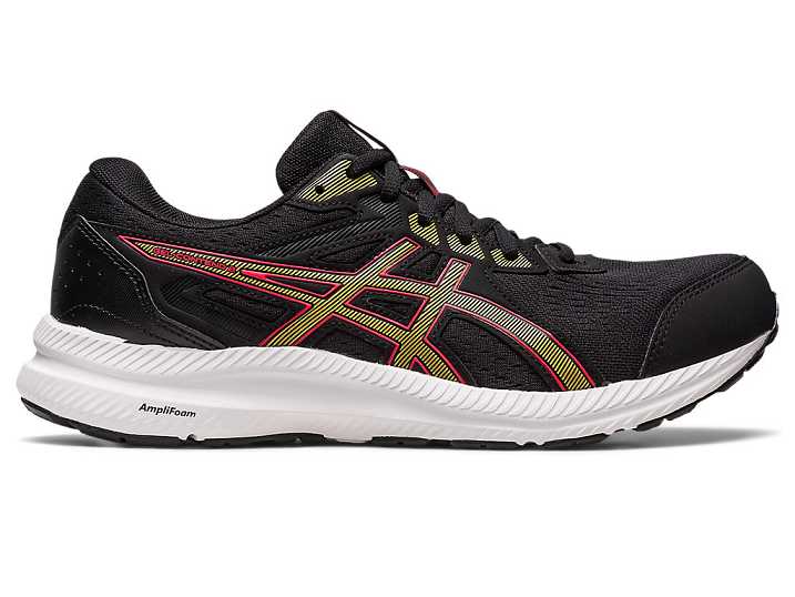 Asics GEL-CONTEND 8 Moški Tekaški Čevlji Črne Olivno Zelene | Slovenija-6458179