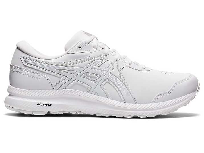 Asics GEL-CONTEND WALKER Moški Pohodni Čevlji Bele | Slovenija-6024187