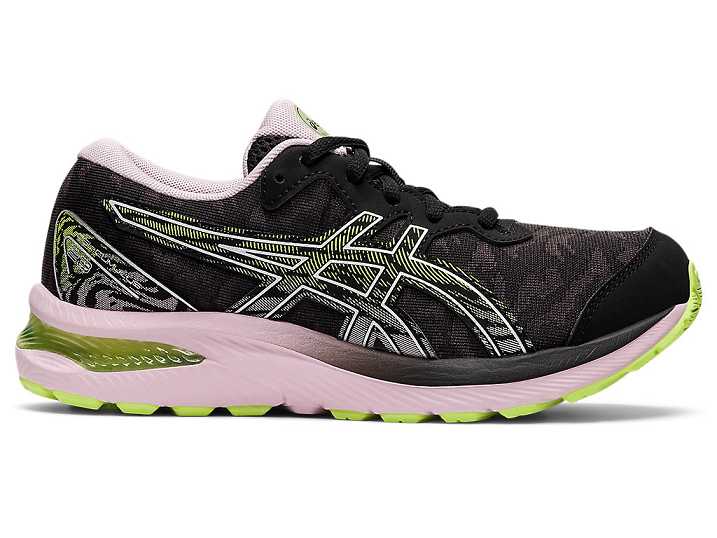 Asics GEL-CUMULUS 23 Otroški Tekaški Čevlji Črne Roza | Slovenija-8901236