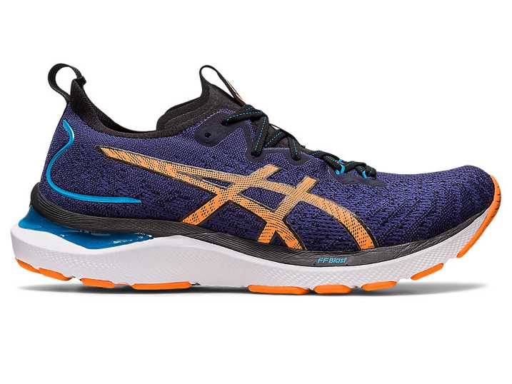 Asics GEL-CUMULUS 24 MK Moški Tekaški Čevlji Modre Oranžne | Slovenija-2514370