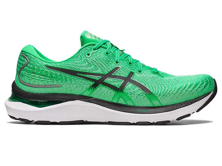 Asics GEL-CUMULUS 24 Moški Tekaški Čevlji Zelene Črne | Slovenija-0548672