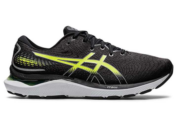 Asics GEL-CUMULUS 24 Moški Tekaški Čevlji Črne Zelene | Slovenija-5819702