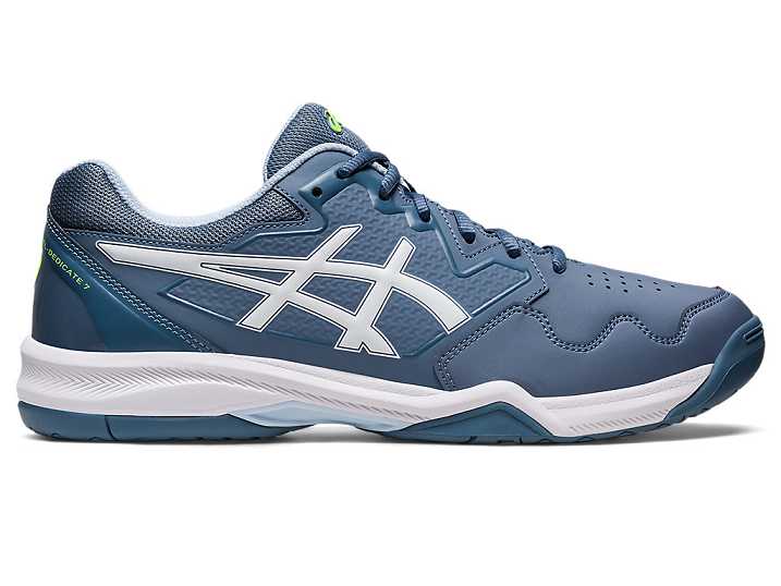 Asics GEL-DEDICATE 7 Moški Teniški Copati Sive Modre Bele | Slovenija-5238609