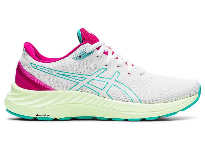 Asics GEL-EXCITE 8 Ženske Pohodni Čevlji Bele | Slovenija-4732695