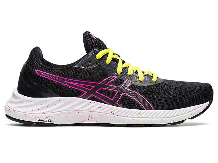 Asics GEL-EXCITE 8 Ženske Pohodni Čevlji Črne Roza | Slovenija-4805123