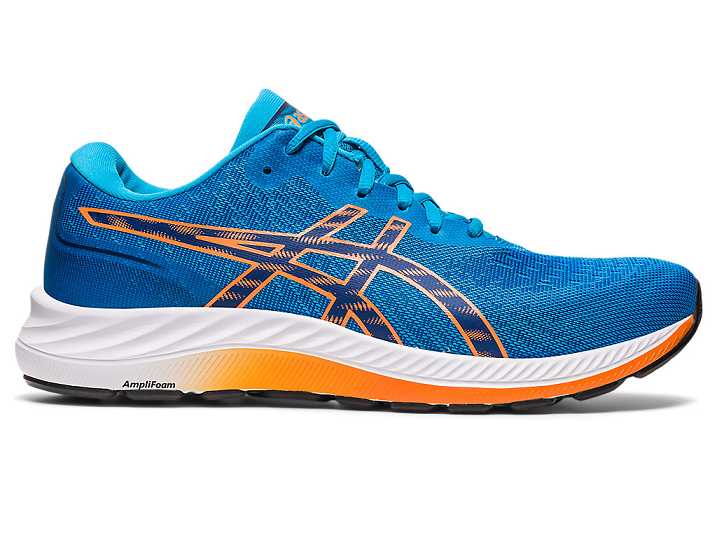 Asics GEL-EXCITE 9 Moški Tekaški Čevlji Modre Oranžne | Slovenija-5643901