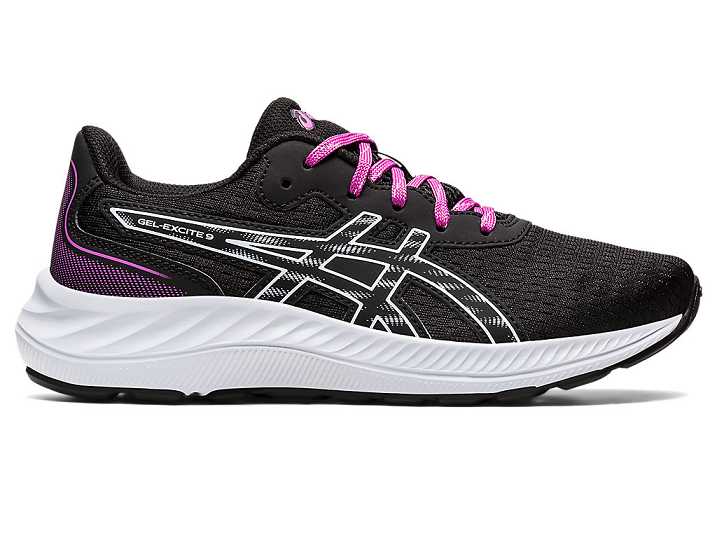 Asics GEL-EXCITE 9 Otroški Tekaški Čevlji Črne | Slovenija-1258436