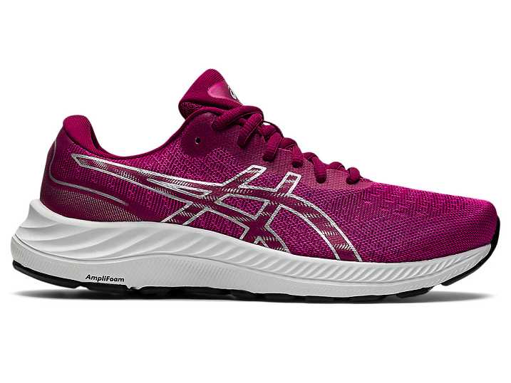 Asics GEL-EXCITE 9 Ženske Pohodni Čevlji Fuksije Rdeče Srebrne | Slovenija-9706423