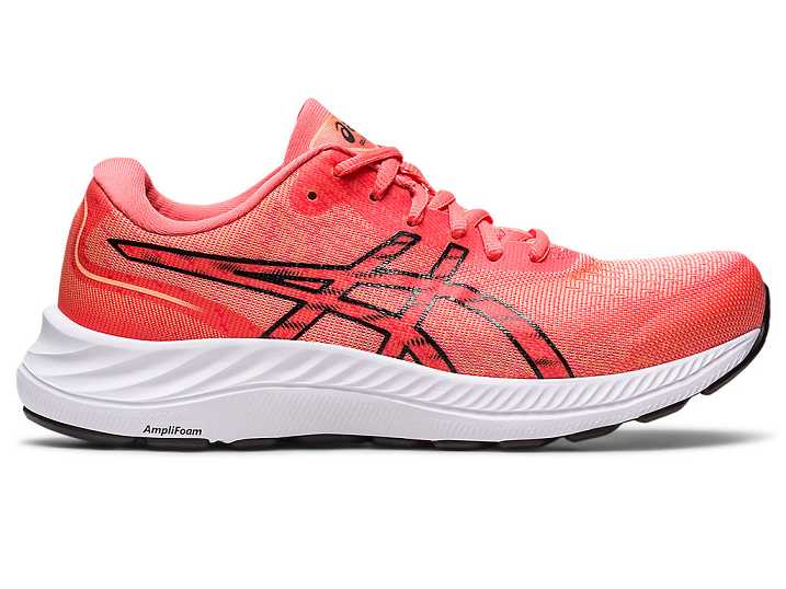 Asics GEL-EXCITE 9 Ženske Tekaški Čevlji Oranžne Črne | Slovenija-0289514