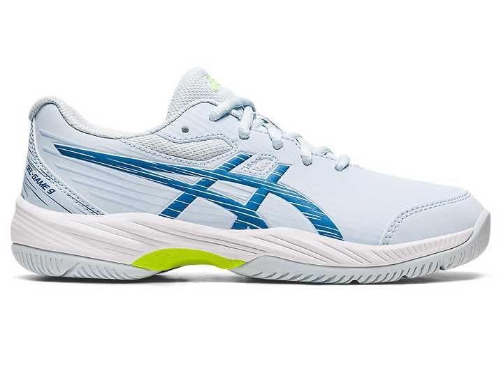 Asics GEL-GAME 9 Otroški Superge Kremna Modre | Slovenija-0578346