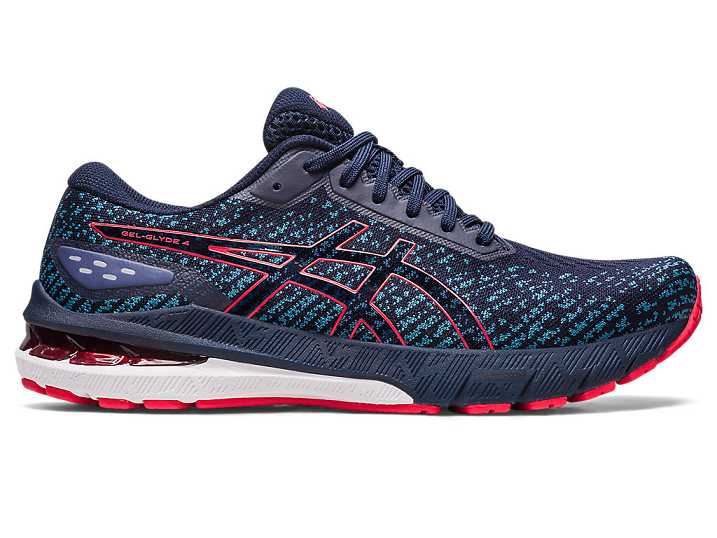 Asics GEL-GLYDE 4 Moški Tekaški Čevlji Temno Modre Rdeče | Slovenija-8132564