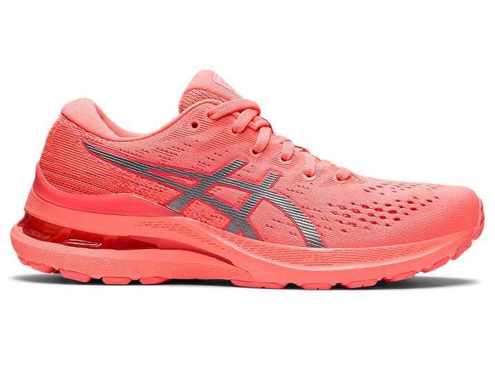 Asics GEL-KAYANO 28 LITE-SHOW Ženske Tekaški Čevlji Oranžne Koralne | Slovenija-0851347