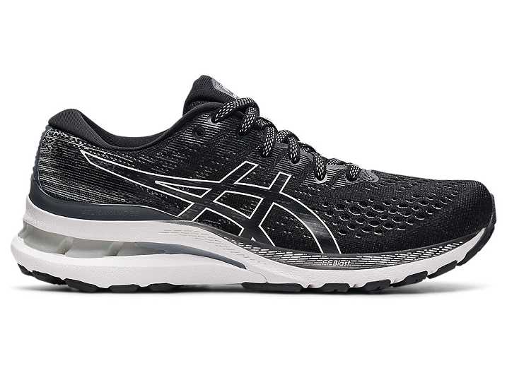 Asics GEL-KAYANO 28 WIDE Ženske Tekaški Čevlji Črne Bele | Slovenija-3294507