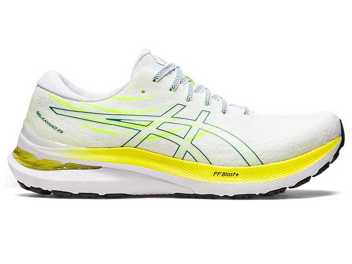 Asics GEL-KAYANO 29 Moški Tekaški Čevlji Bele Temno Zelene | Slovenija-6370182