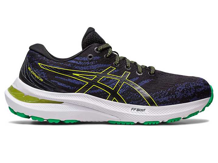 Asics GEL-KAYANO 29 Otroški Tekaški Čevlji Črne Svetlo Zelene | Slovenija-4178302