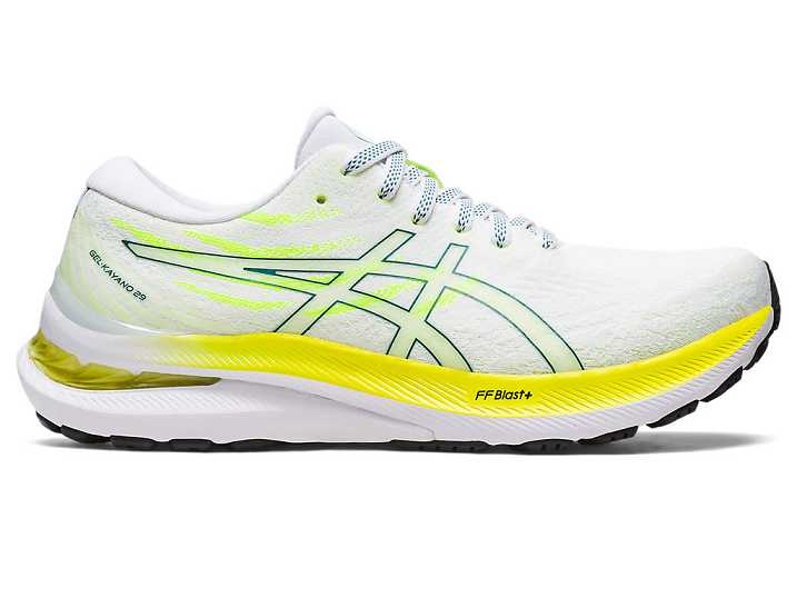 Asics GEL-KAYANO 29 Ženske Tekaški Čevlji Bele Temno Zelene | Slovenija-8401569