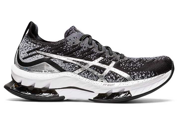 Asics GEL-KINSEI BLAST PLATINUM Ženske Tekaški Čevlji Sive Srebrne | Slovenija-3710498