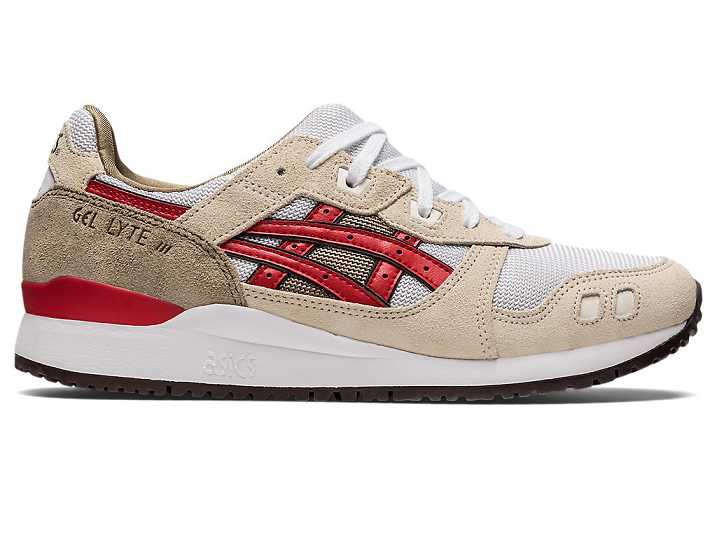 Asics GEL-LYTE III OG Moški Superge Sive Rdeče | Slovenija-0461329