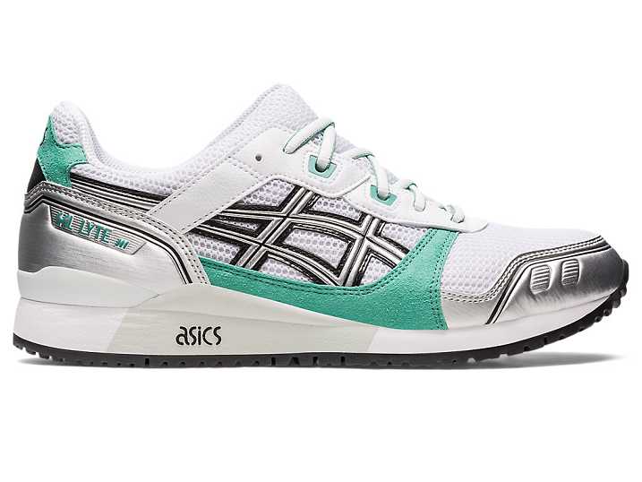 Asics GEL-LYTE III OG Ženske Superge Bele Olivno Zelene | Slovenija-7934065