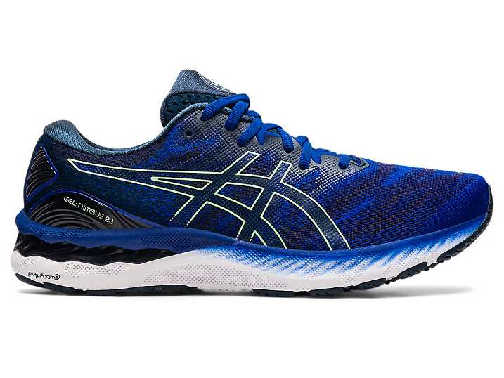 Asics GEL-NIMBUS 23 Moški Tekaški Čevlji Modre Svetlo Zelene | Slovenija-1872465