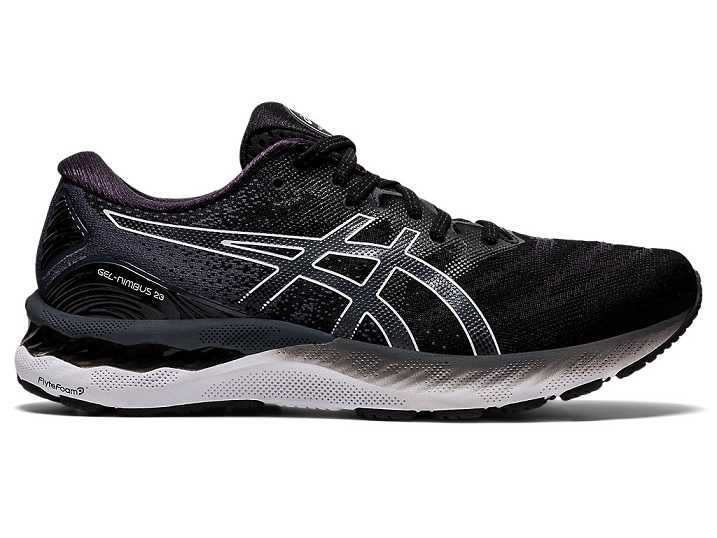 Asics GEL-NIMBUS 23 Moški Tekaški Čevlji Črne Bele | Slovenija-9702658