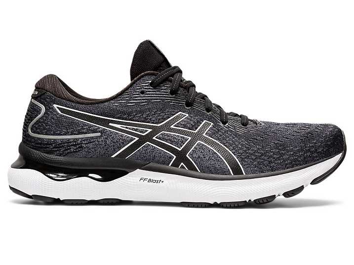 Asics GEL-NIMBUS 24 EXTRA WIDE Moški Tekaški Čevlji Črne Bele | Slovenija-1352089