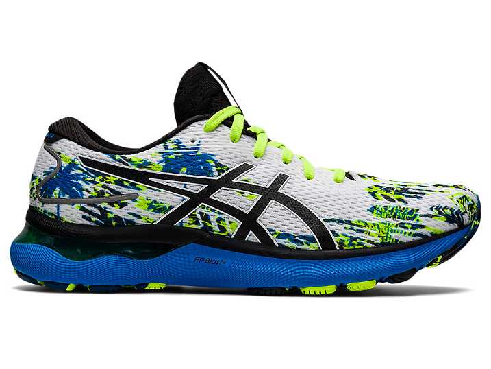 Asics GEL-NIMBUS 24 Moški Tekaški Čevlji Bele Črne | Slovenija-4965873