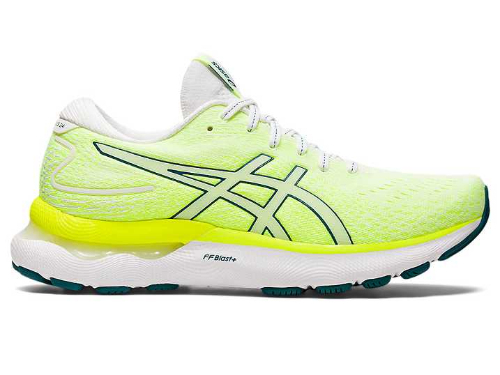 Asics GEL-NIMBUS 24 Ženske Tekaški Čevlji Bele Temno Zelene | Slovenija-3085619