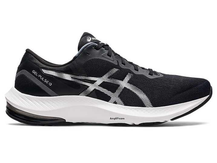 Asics GEL-PULSE 13 WIDE Ženske Tekaški Čevlji Črne Bele | Slovenija-3945621