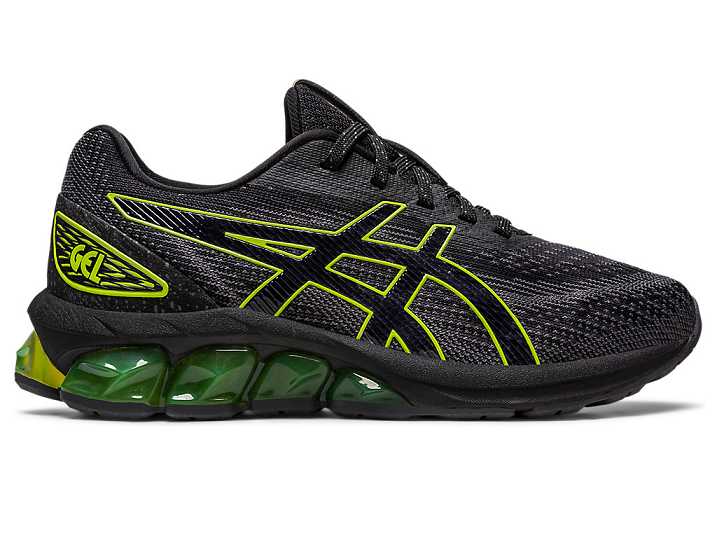 Asics GEL-QUANTUM 180 VII Otroški Superge Črne Svetlo Zelene | Slovenija-3074261