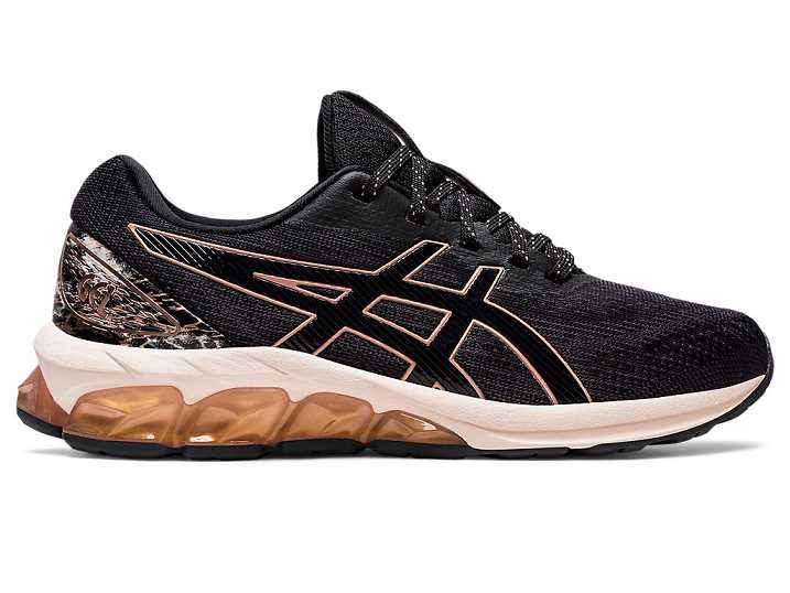 Asics GEL-QUANTUM 180 VII Ženske Superge Črne Roza Zlate | Slovenija-0621874