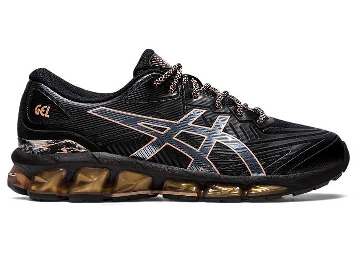 Asics GEL-QUANTUM 360 VII Ženske Superge Črne Roza Zlate | Slovenija-2396804