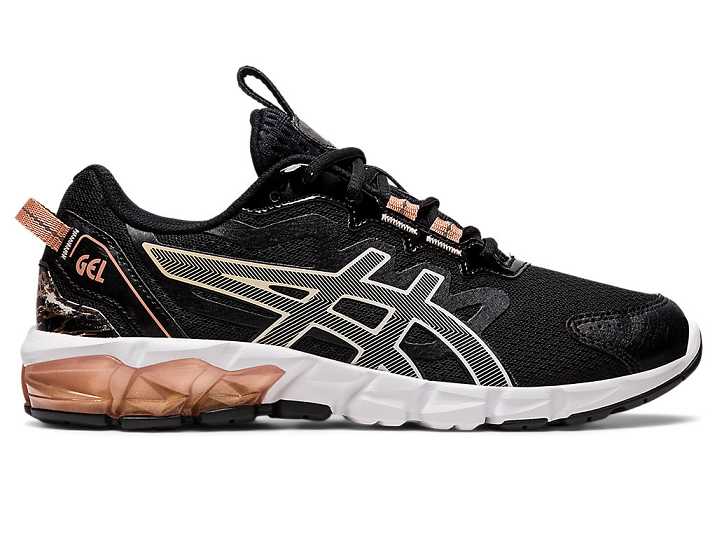 Asics GEL-QUANTUM 90 Ženske Superge Črne Roza Zlate | Slovenija-5186739