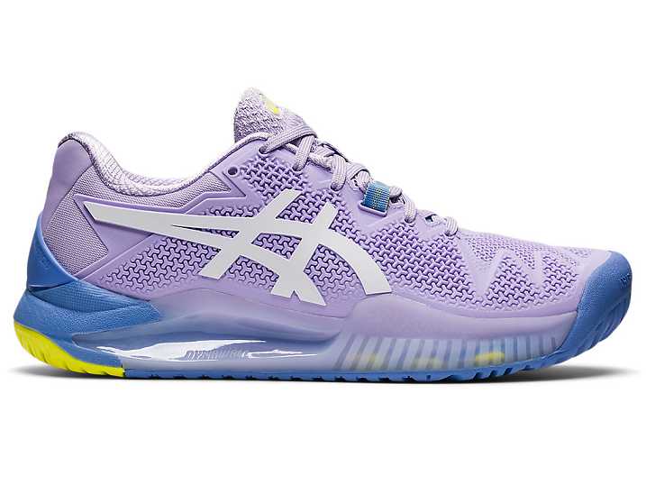 Asics GEL-Resolution 8 Ženske Teniški Copati Bele | Slovenija-0593476