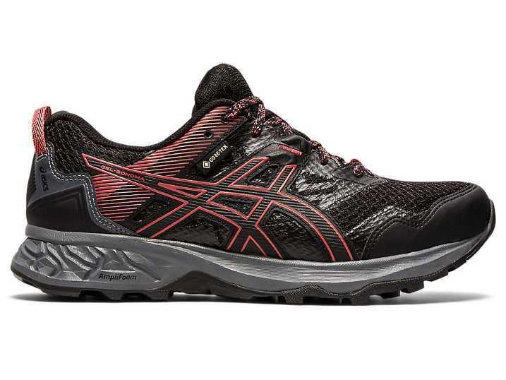 Asics GEL-SONOMA 5 G-TX Ženske Tekaški Čevlji Črne Roza | Slovenija-1387690