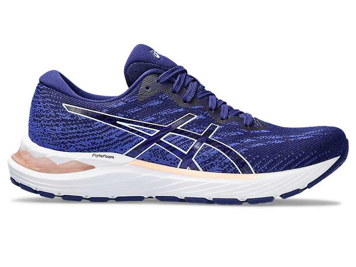 Asics GEL-STRATUS 3 KNIT Ženske Tekaški Čevlji Modre | Slovenija-0472538