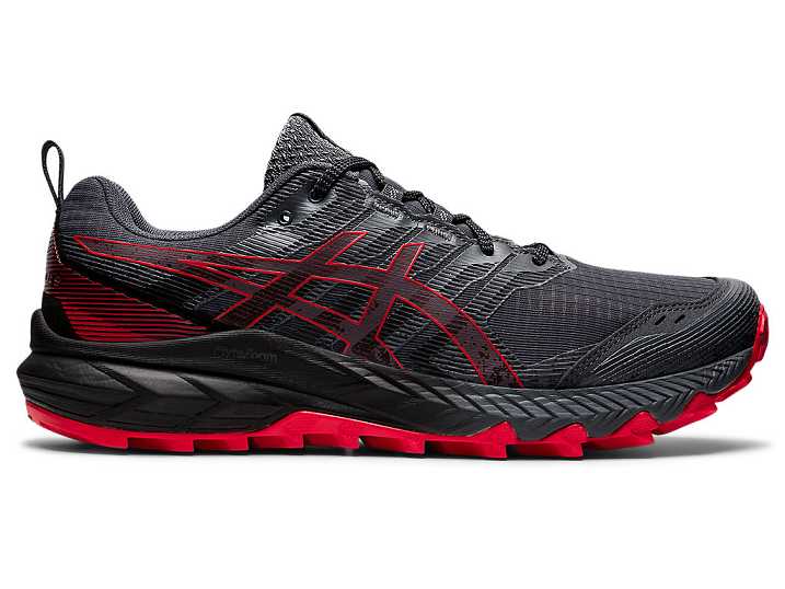 Asics GEL-TRABUCO 9 Moški Tekaški Čevlji Sive Rdeče | Slovenija-6047528