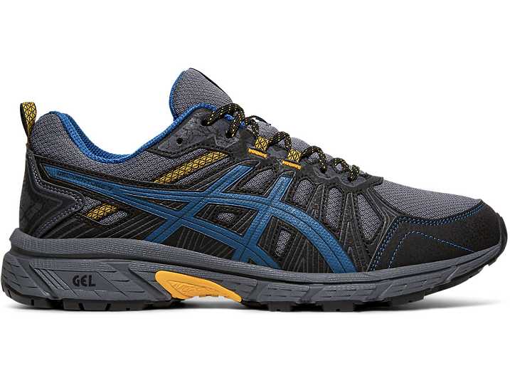 Asics GEL-VENTURE 7 Moški Tekaški Čevlji Črne | Slovenija-5794326