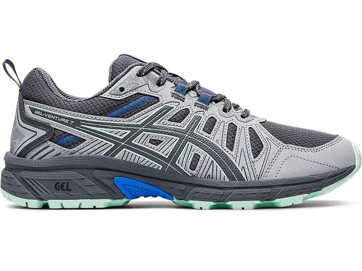 Asics GEL-VENTURE 7 WIDE Ženske Tekaški Čevlji Sive | Slovenija-6940783