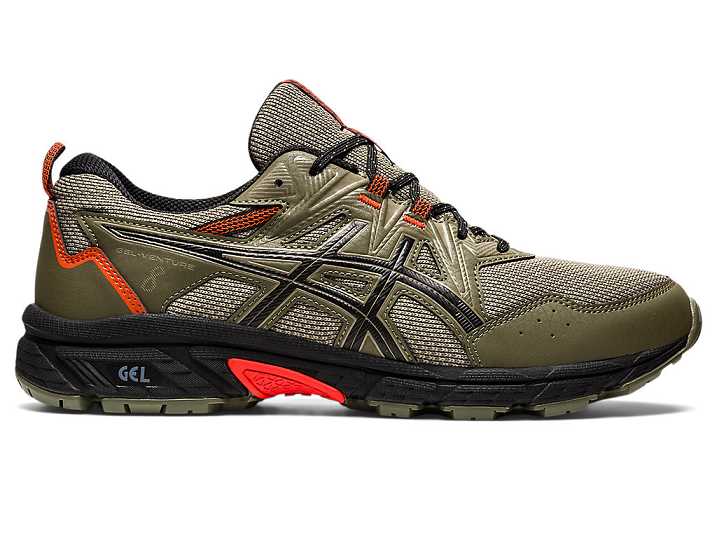 Asics GEL-VENTURE 8 Moški Tekaški Čevlji Zelene Črne | Slovenija-5862749