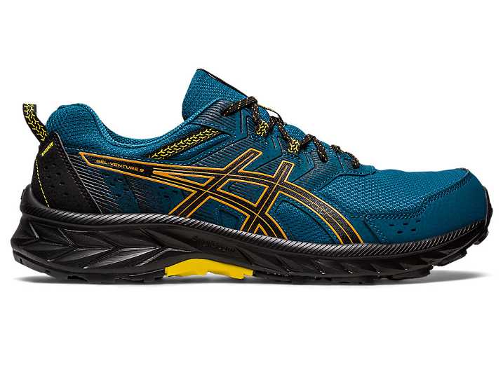 Asics GEL-VENTURE 9 Moški Tekaški Čevlji Turkizna Bež | Slovenija-6872105